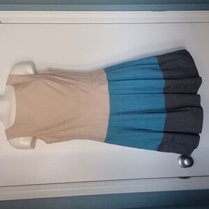 Mexx Colour Block Fit and Flare Dress